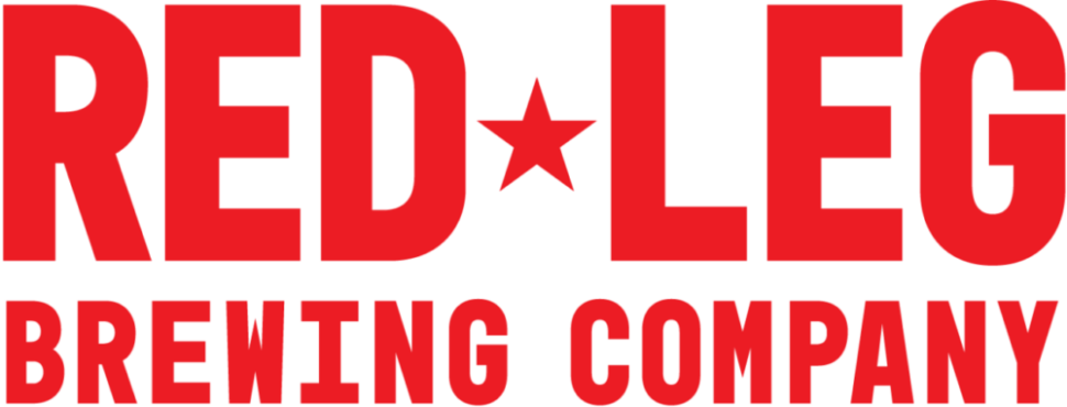 Red leg brewing logo